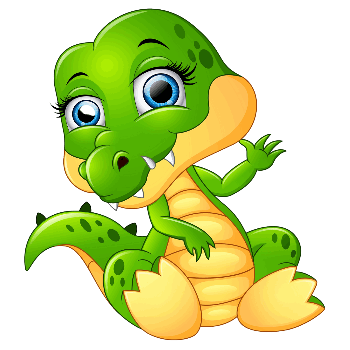 Maxxis Maskottchen Baby Krokodil